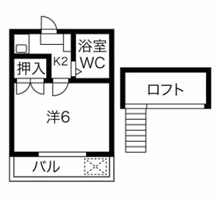 i・city大林【2階】の間取り