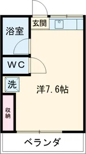六三四ハイツ【1階】の間取り