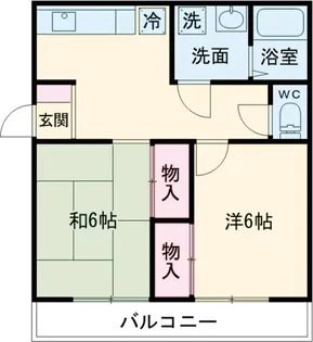 伊勢崎第2コートハウス【1階】の間取り