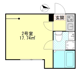 パーチェ堀切【3階】の間取り