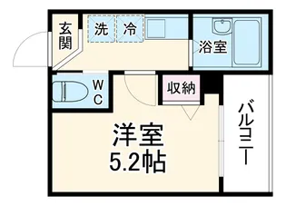 MELDIA南浦和Ⅳ【2階】の間取り