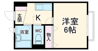 リッツ白梅A棟【3-101号室】の間取り