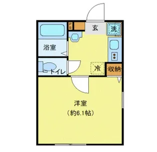 エクセラン南千住Ⅱ 【2階】の間取り