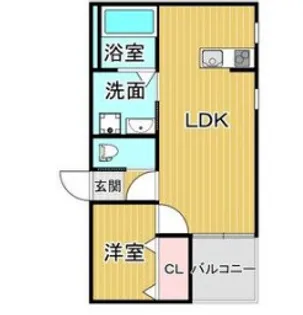 グランメリー池田木部【3階】の間取り