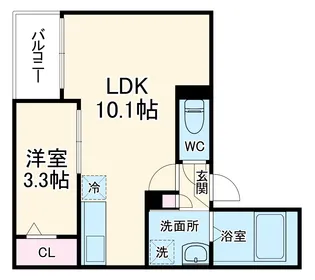 Jack odaka6【2階】の間取り