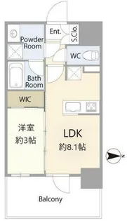 ネベル赤羽【2階】の間取り