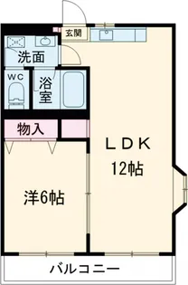 コージー・フラッツ【3階】の間取り