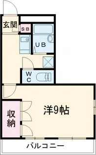 エクセルハイムB【101号室】の間取り