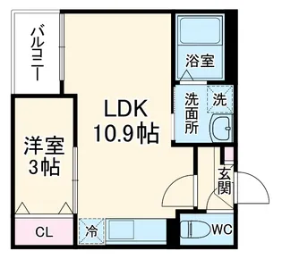 Jack shukuchi 1【2階】の間取り