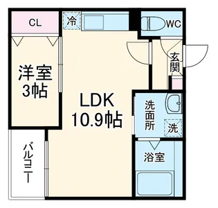 Jack shukuchi 1【1階】の間取り