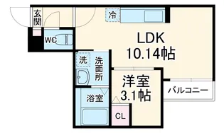 Jack shukuchi 1【2階】の間取り