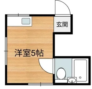 コーポタツミ【1階】の間取り