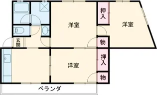 大吉マンション【1階】の間取り