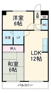 アビタマルフクIII【1階】の間取り