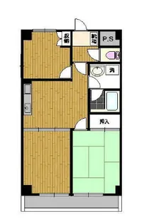 サガミベイサイドヒル【202号室】の間取り