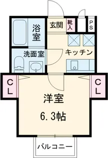 グランドソレーユ【1階】の間取り