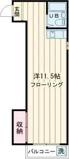 ハイム小竹【2階】の間取り