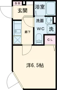 レピュア三ノ輪レジデンスⅡ【3階】の間取り