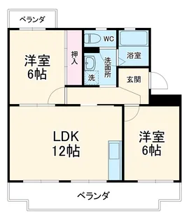 グレースヴィラⅡ【1階】の間取り