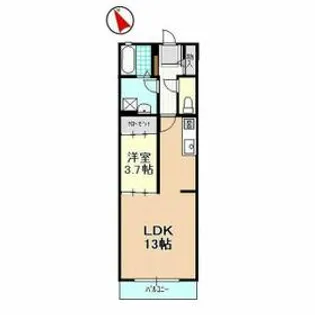 J・ROAD【2階】の間取り