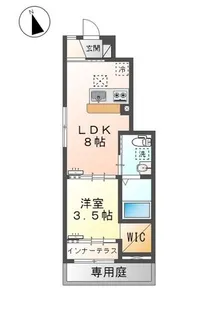 ル・シャルダンNK【01010号室】の間取り