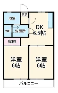 ロイヤルハイツ【1階】の間取り