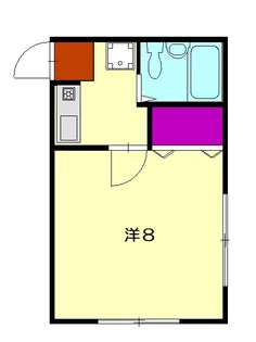 コーポルネッサンス【1階】の間取り
