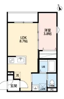 AMALFI【2階】の間取り