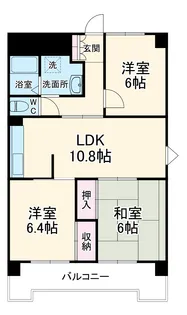 第3武笠ビル【3階】の間取り