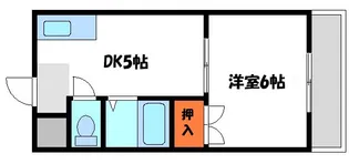 サンクレセント守口【5階】の間取り