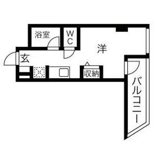 シャロン本厚木【2階】の間取り