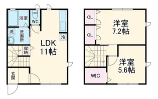 Sakura Court【1階】の間取り