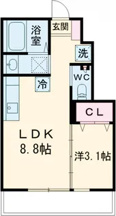 Casa Simpatia koganei【1階】の間取り
