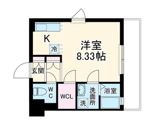 GENOVIA蕨【4階】の間取り