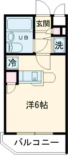 ワコーレ等々力Ⅱ【402号室】の間取り