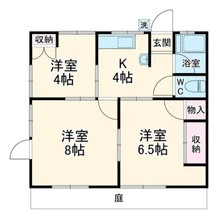 イーストハイツ【103号室】の間取り