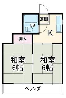 エクセランス稲島【201号室】の間取り