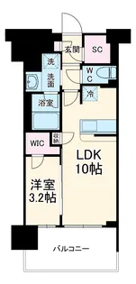 リニアゲートタワー名古屋【6階】の間取り