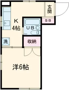 サマックス・ペルル【1階】の間取り