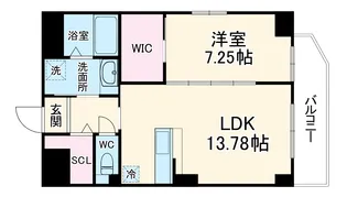 GRAN DUKE黒川【3階】の間取り