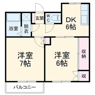 メゾン藤ビル【302号室】の間取り