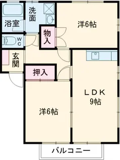 ヴィラ本郷A【1階】の間取り