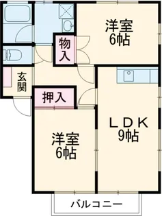 ヴィラ本郷B【1階】の間取り