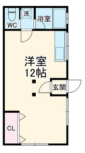 永塚第3アパート【2階】の間取り