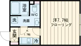 FABRIC大崎【1階】の間取り