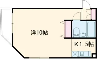 パークヒル用賀【4階】の間取り