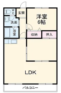エクセレント富士見台【3階】の間取り