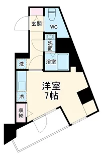 エヌステージ西船橋市川【3階】の間取り