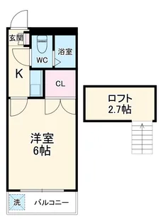フォレスト指扇【101号室】の間取り