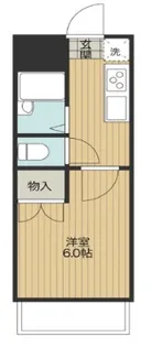 ホワイトウイング左入【3階】の間取り